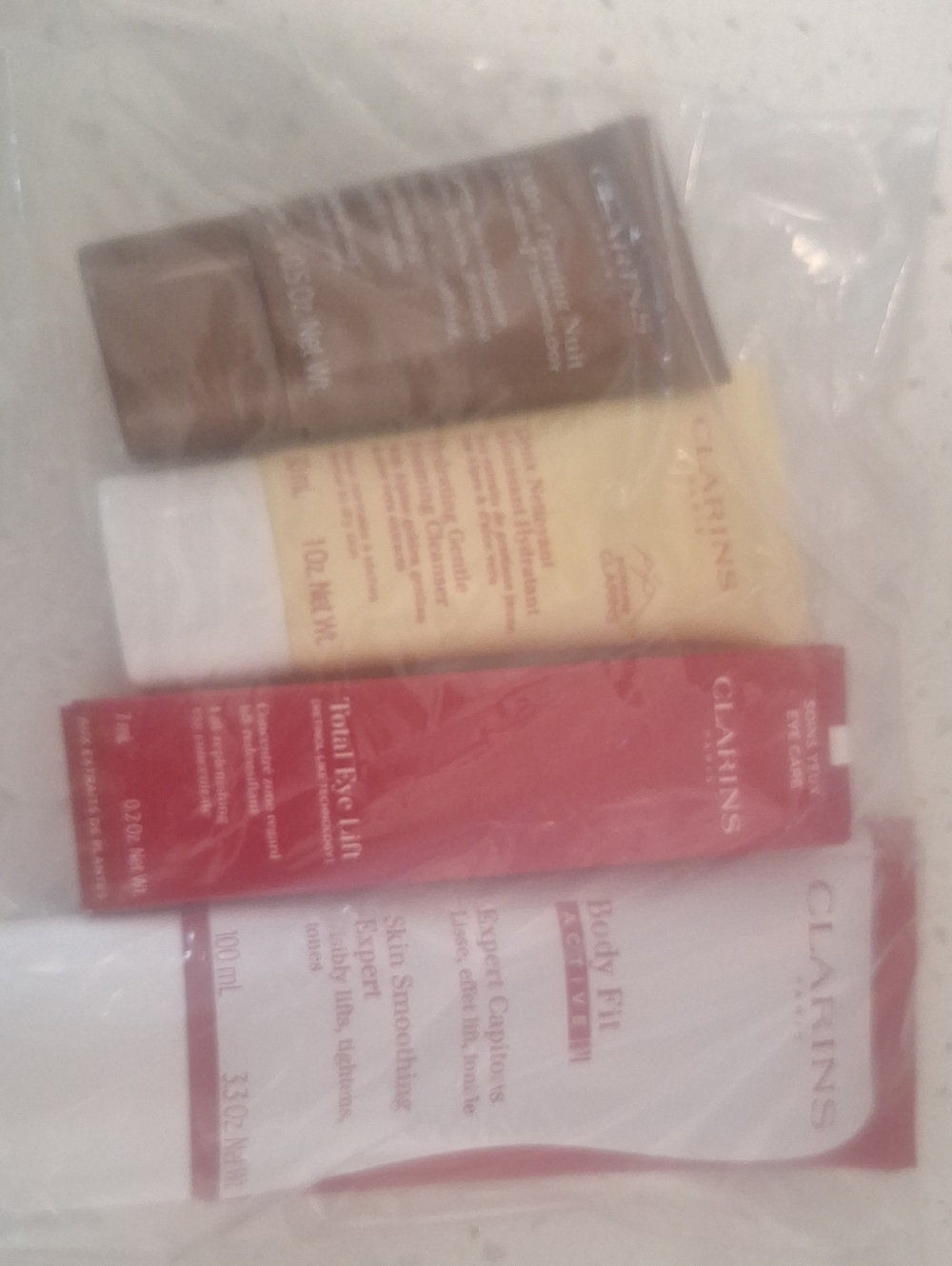 Clarins Skincare 4 count Set